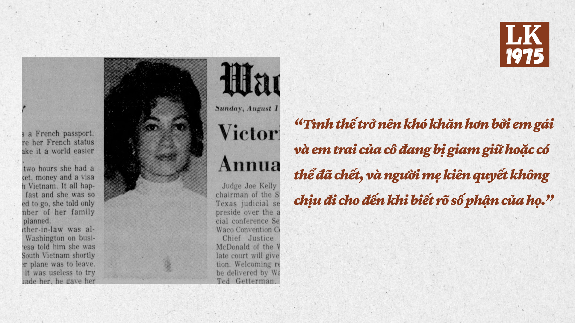 Trở lại cứu gia đình trong những ngày Sài Gòn hấp hối: ‘Con đến để đưa mọi người đi’ [Kỳ 2]
